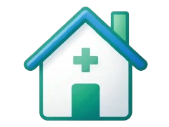 Symbol für Hauspflege